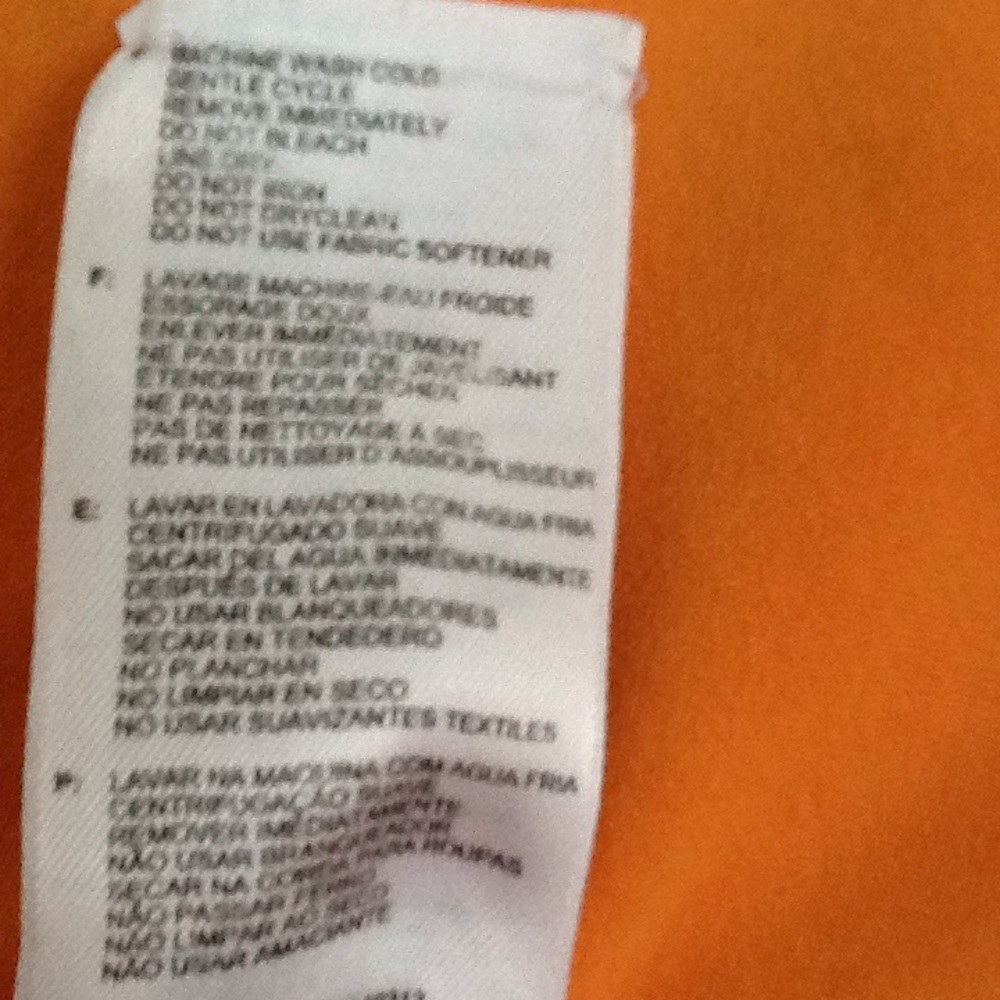 Adidas Climalite Racerback Tank Orange Sz M - Picture 7 of 12